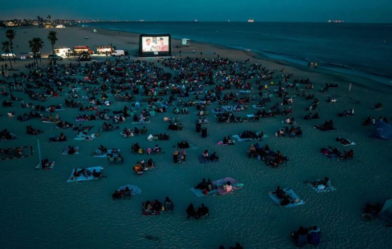 Moonlight Movies on the Beach